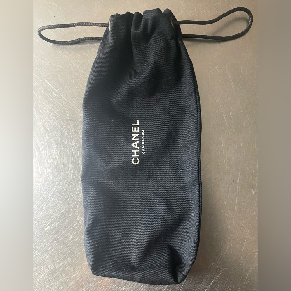 Chanel Small Pouch / Dust Bag With Drawstring Gem